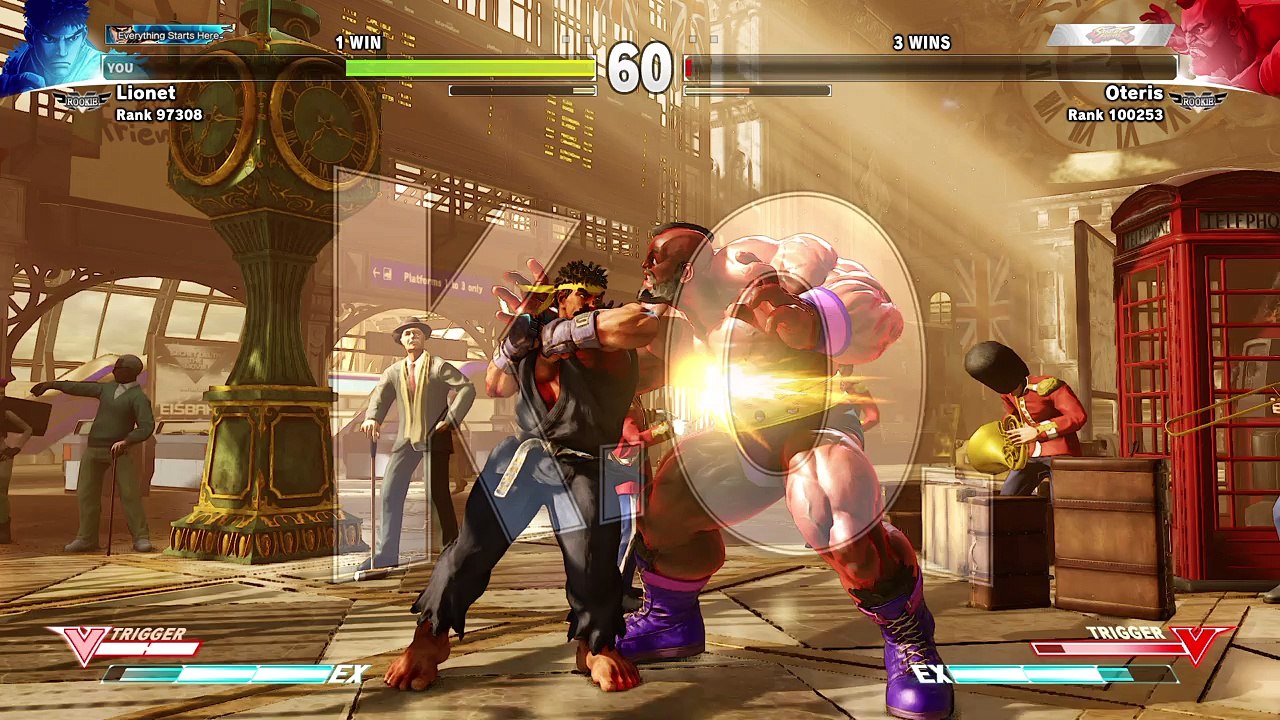 STREET FIGHTER V - Ryu vs Zangief