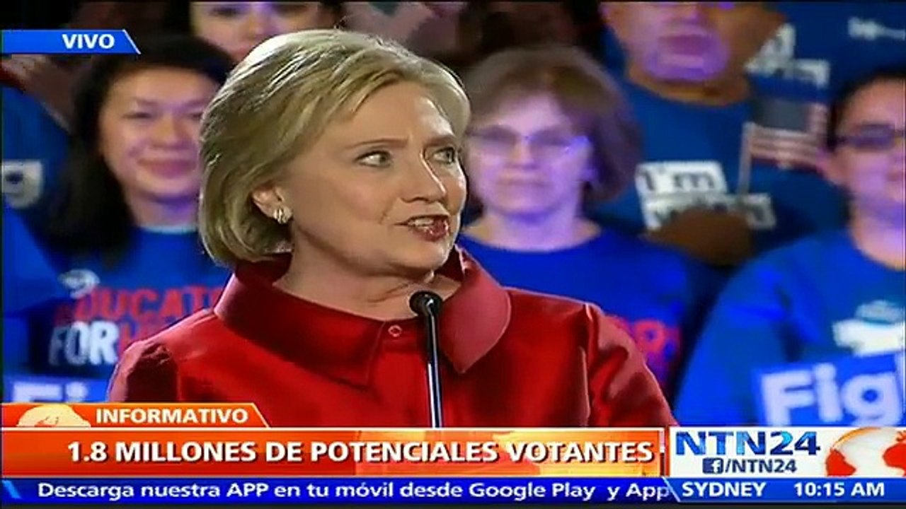 "Algunos dudaron de nosotros, pero nosotros nunca lo hicimos": Hillary Clintontras su victoria en Nevada
