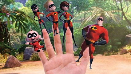 THE INCREDIBLES Finger Family Nursery Song by MY FINGER FAMILY for kids