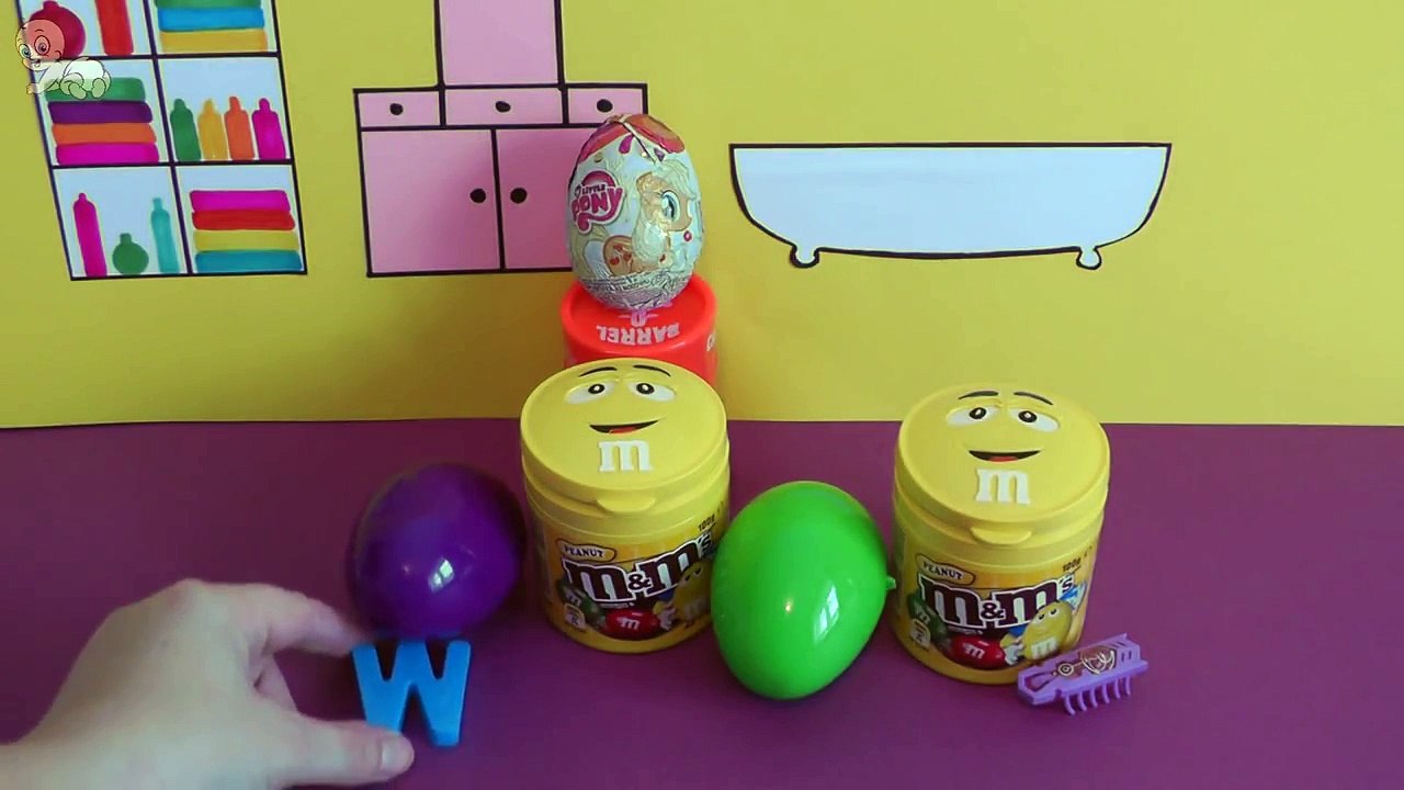 My Little Pony Surprise Egg Learn-A-Word! | Kitchen Lesson 10