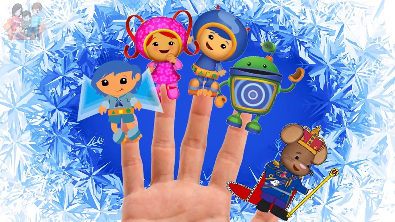 Team Umizoomi Finger Family Nursery Rhyme Song Play Doh