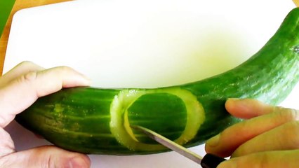 Art In Cucumber Show - Vegetable Carving Tutorial