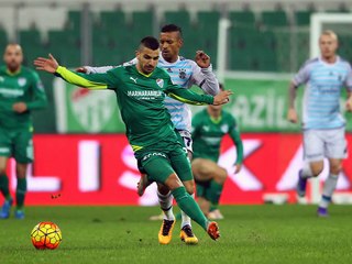 Bursaspor–Fenerbahçe maçından objektiflere yansıyanlar