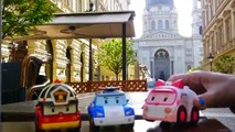 Робокар Поли и другие игрушечные машинки в Будапеште Мультфильмы Видео для Детей