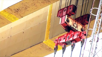 Biggest cranes in the world , Samson and Goliath .