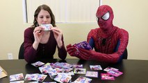 Frozen Elsa & Anna GAME Memory Matching Game Spiderman & DIsneyCarToys
