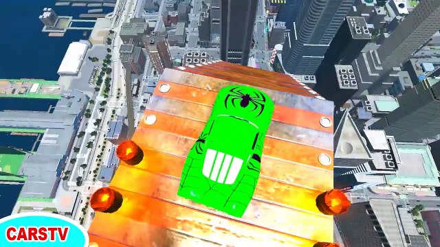 Мультфильм про машинки - Маквин и Спайдермен Человек Паук Приключение