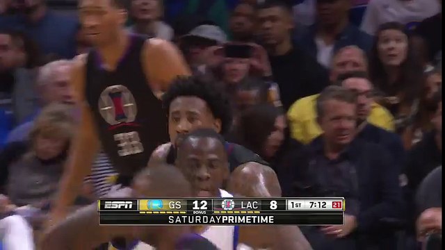 Clippers Forgot about Dray & Curry Warriors vs Clippers February 20. 2016 NBA 2015-16 Season
