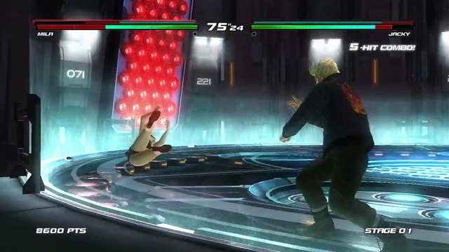 DEAD OR ALIVE 5 LAST ROUND PS4 ARCADE TAG LEGEND - MILA & KOKORO NAKED (1/2)