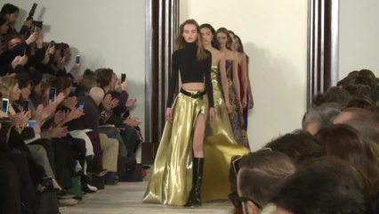 Ralph Lauren And Models Stun At New York Fashion Week