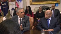 President Obama Meets With African American Faith and Civil Rights Leaders