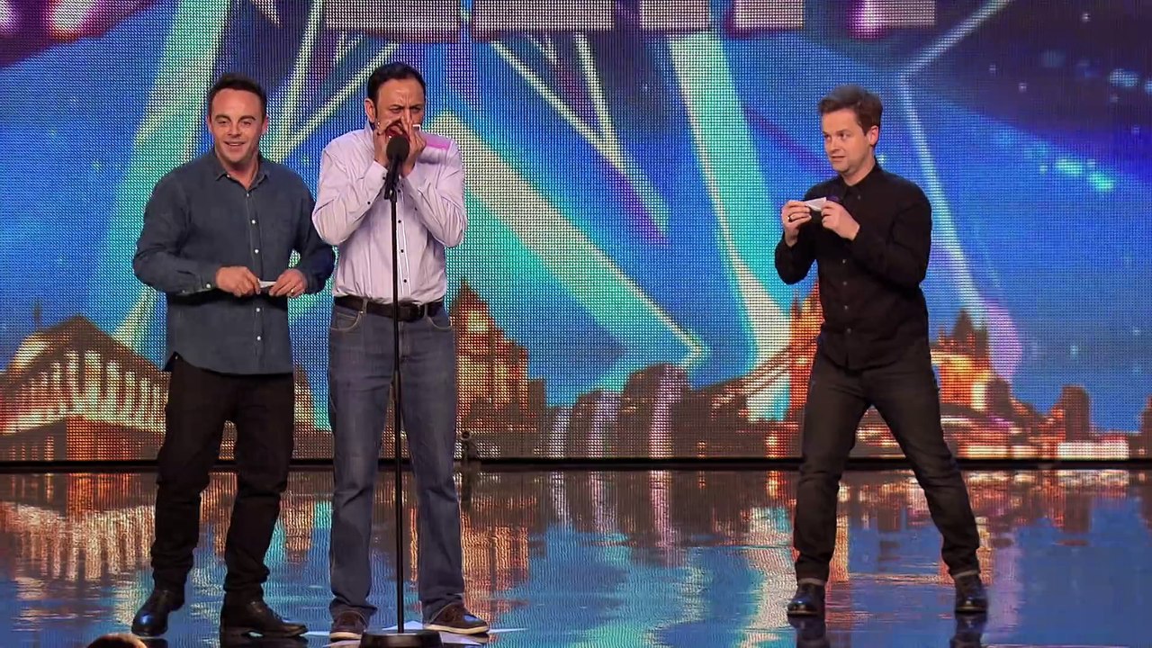 ---Ant and Dec get in on the act - Britain's Got Talent 2015