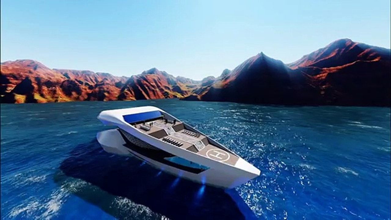 The Future Concept CF8 Luxury Superyacht