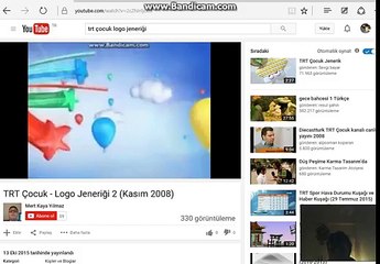 TRT Çocuk - Logo Jeneriği 2 (Kasım 2008)