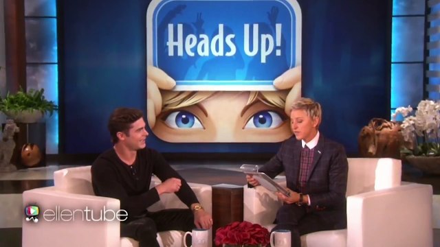 Zac Efron Twerks In Leather Pants & Gives Ellen a Lap Dance