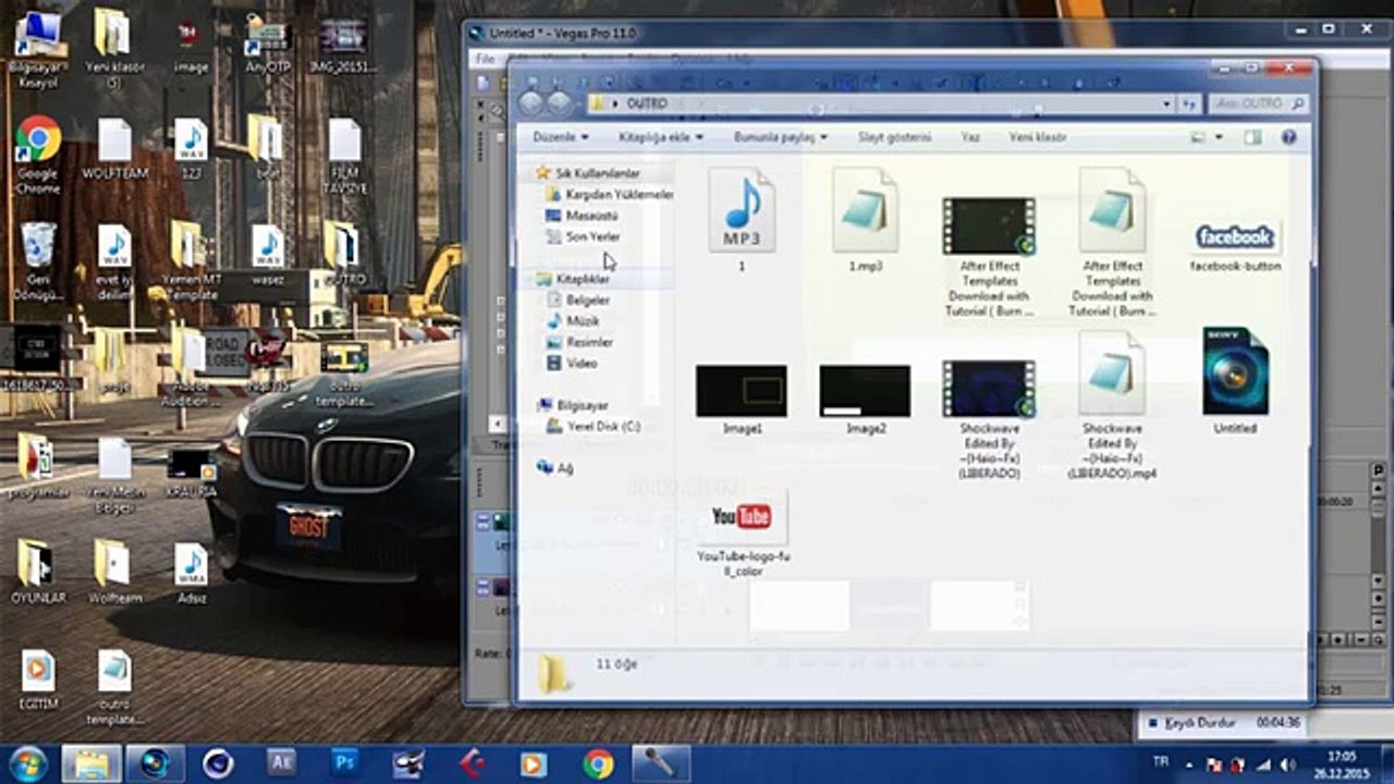sony vegas pro outro eğitim videosu outro template kullanımı eğitim videosu
