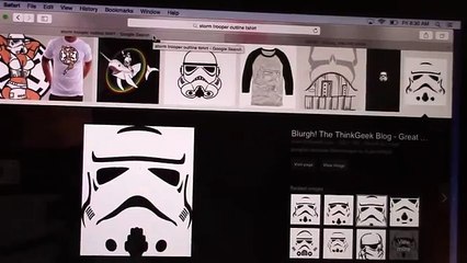 Star Wars DIY Stormtrooper Tee