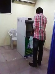 Secured ATM very funny