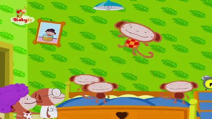 BABYTV Cancion Cinco pequeños monos