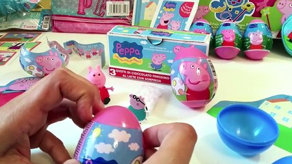 Tải video: la cerdita peppa pig george pig daddy pig mama pig huevos sorpresa