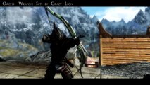 TES V Skyrim Mods: Orcish Weapon Set by Crazy Lion