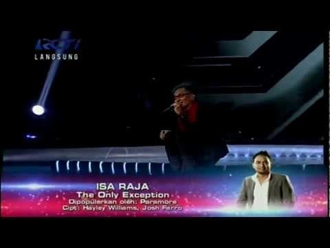 ISA RAJA - THE ONLY EXCEPTION - GALA SHOW 2 - X Factor Indonesia (1 Maret 2013)