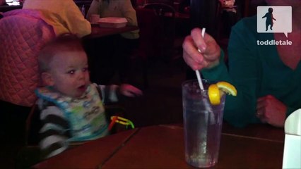 Baby dances to the sound of ice shaking - Active Toddlers - toddletale