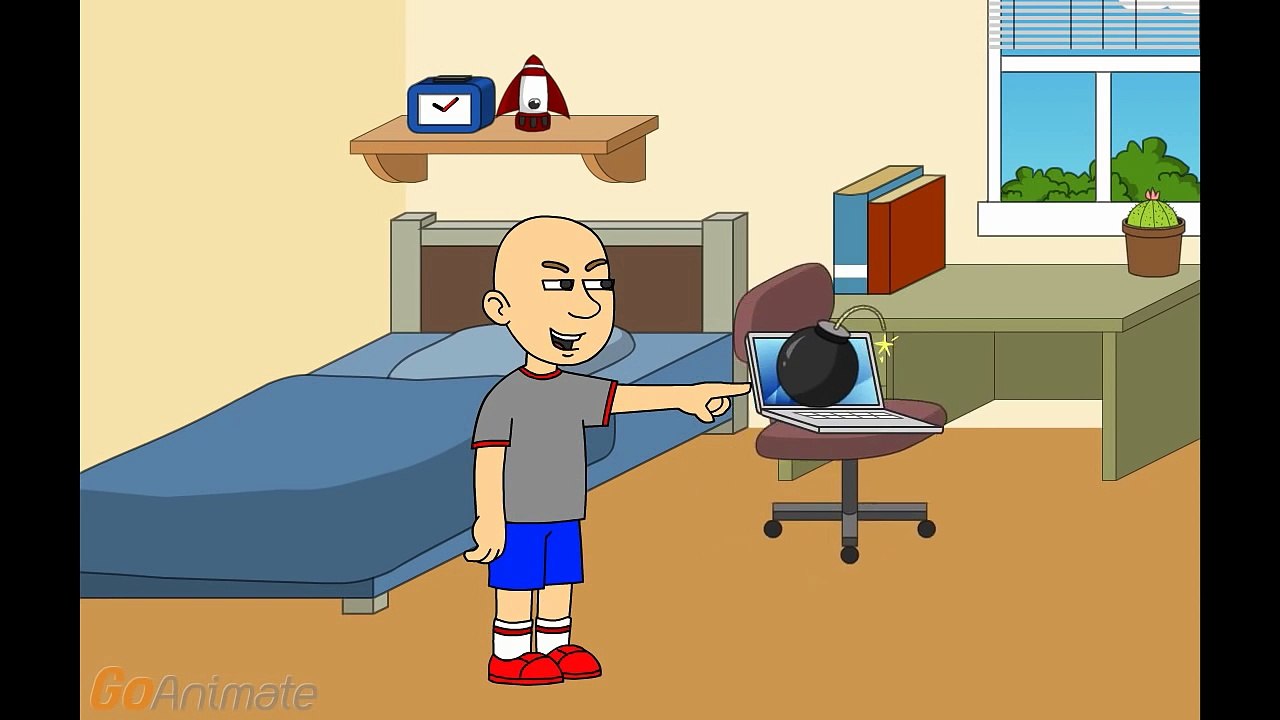 Classic Caillou Gets Grounded Intro