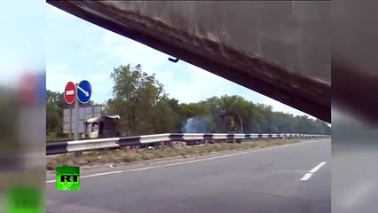 Rus gazetecilerin ölüm anı kamerada