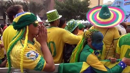 Brezilyalı taraftarların sevinci yarıda kaldı