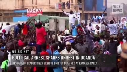 Political Arrest Sparks Unrest in Uganda: VICE News Quick Hit