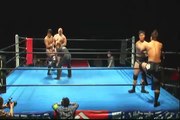 01.18.2016 Hideyoshi Kamitani & Yasufumi Nakanoue vs. Tatsuhiko Yoshino & Yuji Okabayashi (BJW)