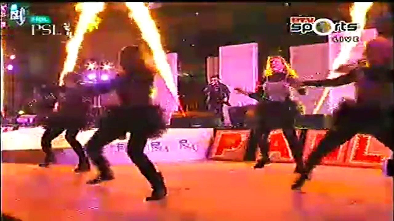 chrisgayle dance in psl oppening ceremony