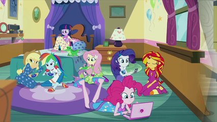 MLP: Equestria Girls - Rainbow Rocks Playlist A Pinkie Pie Slumber Party