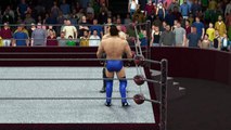 WWE 2K16 ken shamrock v seth rollins