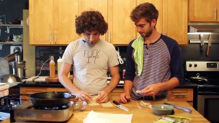 How To Roll and Fry Dumplings - Homemade Recipe. Impress Friends!