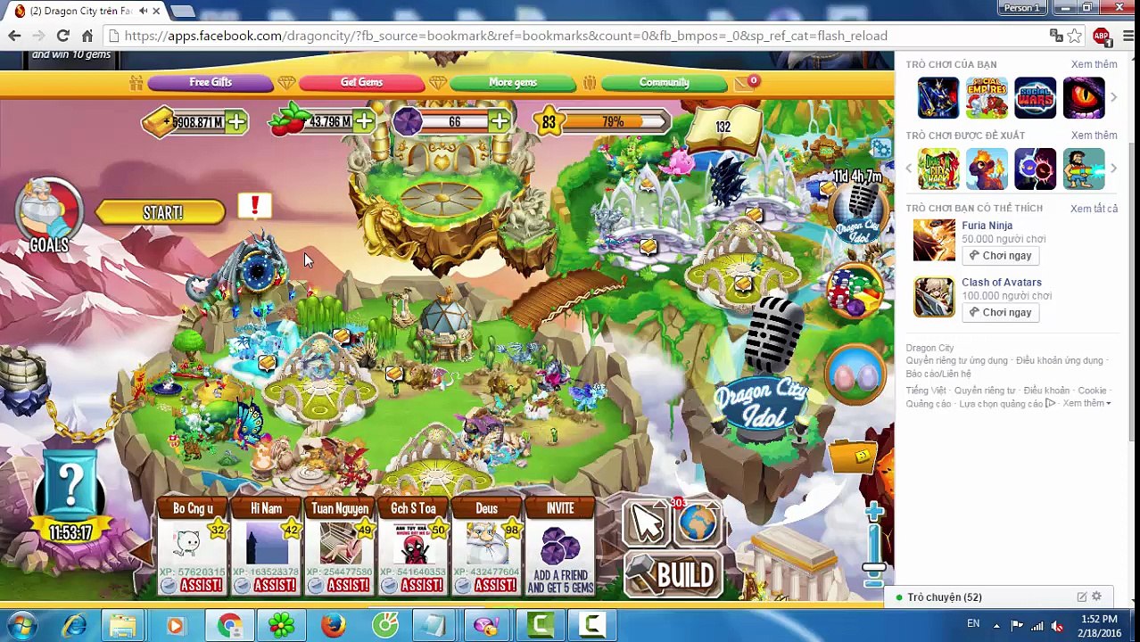 Dragon City: dragon city tournament - legacy Dragon and pure dark dragon to win