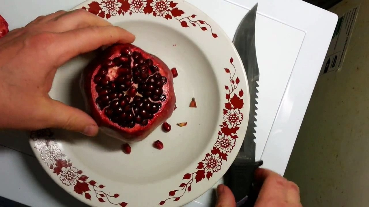 Как быстро почистить гранат!