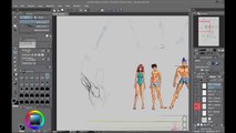 How to draw - Drawing muscles & Anatomy for anime - Upper arm muscles