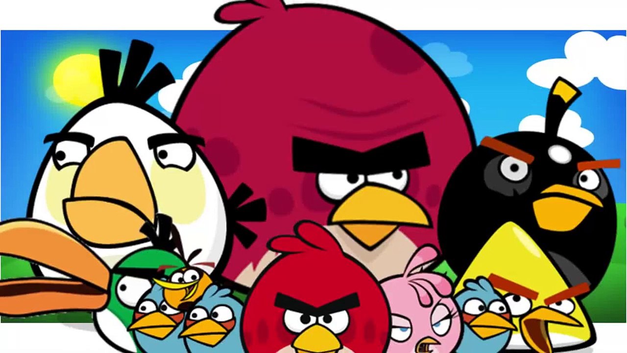 Angry Birds Finger Family Nursery Rhymes for Children