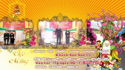Lễ mừng thọ 2016 full hd | Đầu băng mừng thọ 2016 cho premiere
