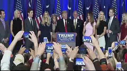 Donald Trump-s Victory Speech in South Carolina