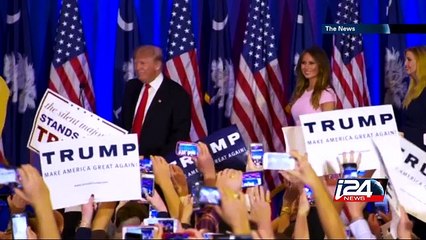 Clinton, Trump win primaries ; Bush drops out of race