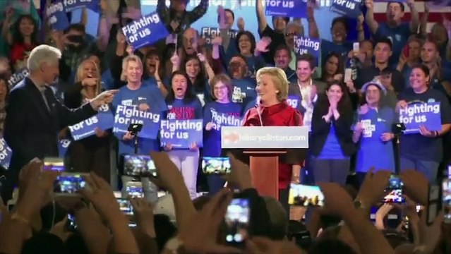 Primaires américaines: Clinton et Trump gagnent, Bush renonce