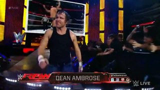 The Wyatt Family Vs. WWE World Heavyweight Champion Seth Rollins_ Dean Ambrose &