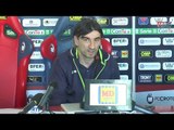 Juric presenta la gara contro la Salernitana