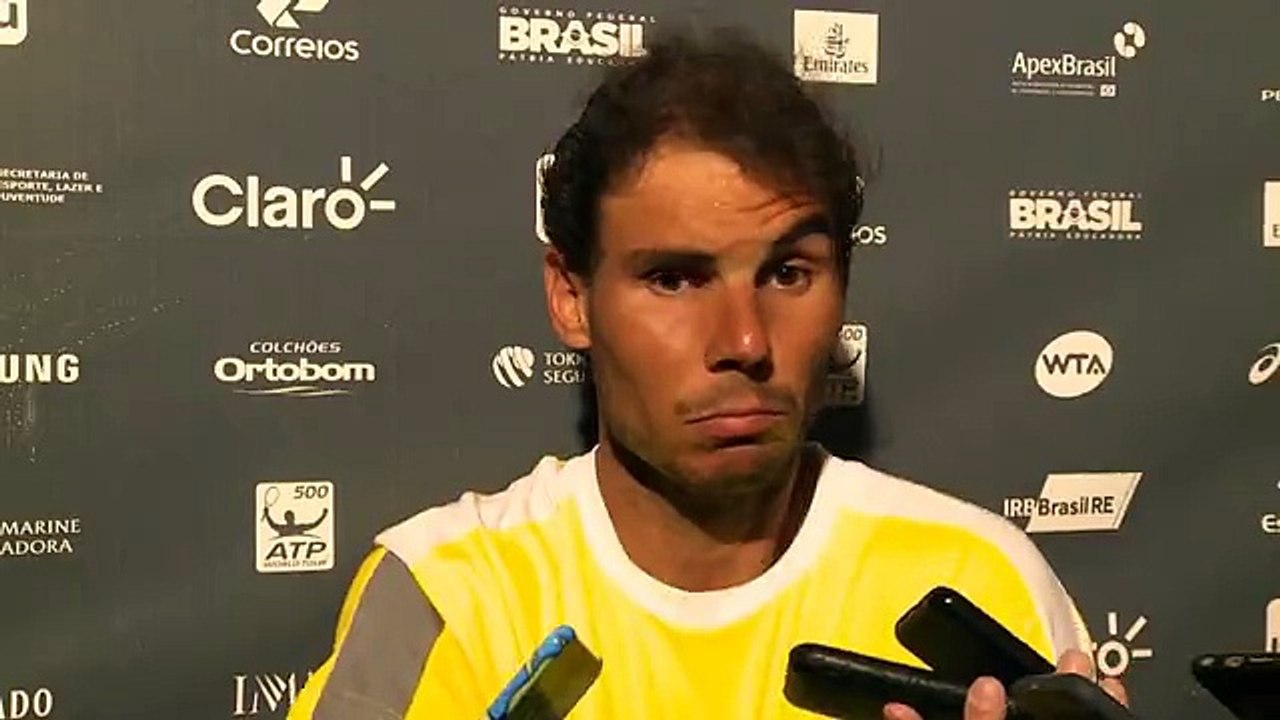 Rafael Nadal Interview after SF at Rio Open 2016 (in Spanish)