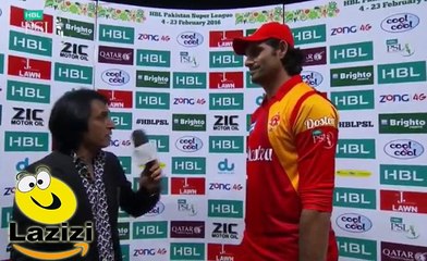 How Ramiz Raja is Making Fun of Muhamamd Irfan's Height