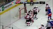 Marty Brodeur robs Marc Staal. New Jersey Devils vs NY Rangers Game 1 51412 NHL Hockey