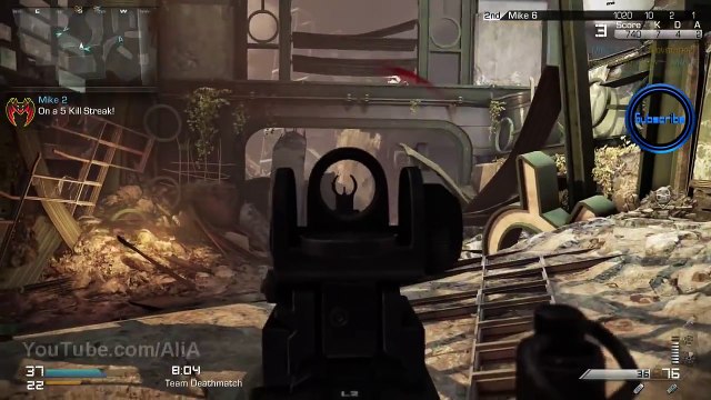 Call of Duty GHOST Multiplayer - Sniping Gameplay, Vector SMG & Support Killstreaks! (COD Ghosts)